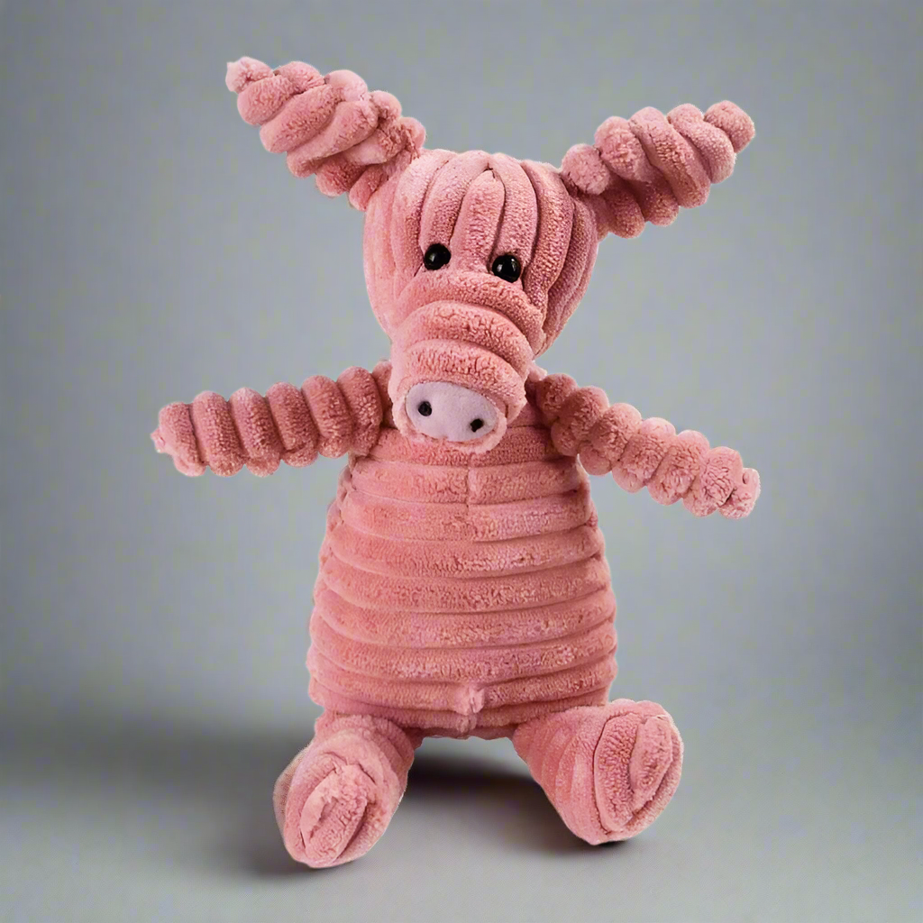 Animal Squeaky Dog Toy Plush – Soft Animal Chew for Small Medium Large Dog