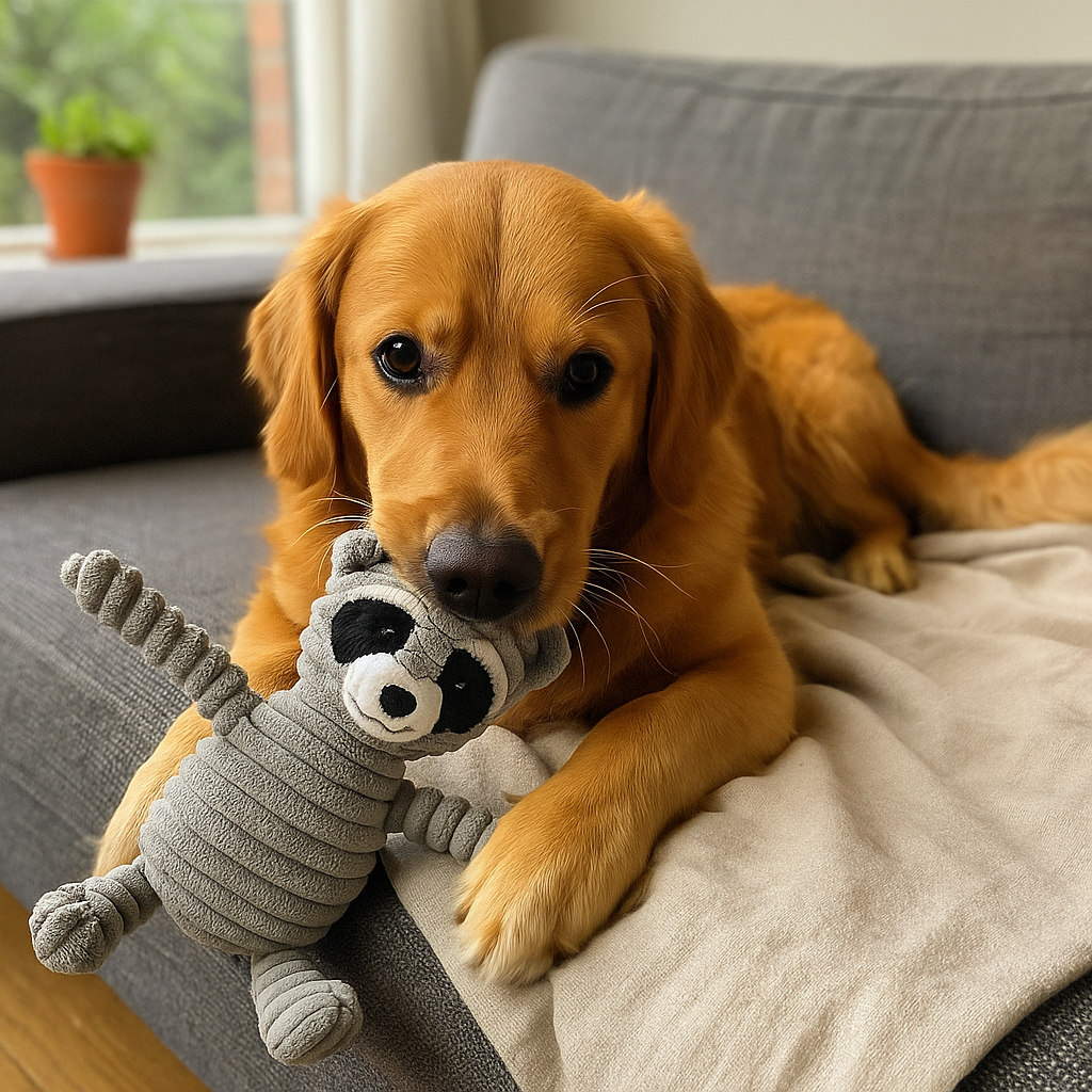 Animal Squeaky Dog Toy Plush – Soft Animal Chew for Small Medium Large Dog