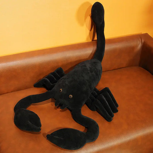 45-120cm Giant Large Scorpion Plush Soft Toy – Black Creepy-Crawl Plush
