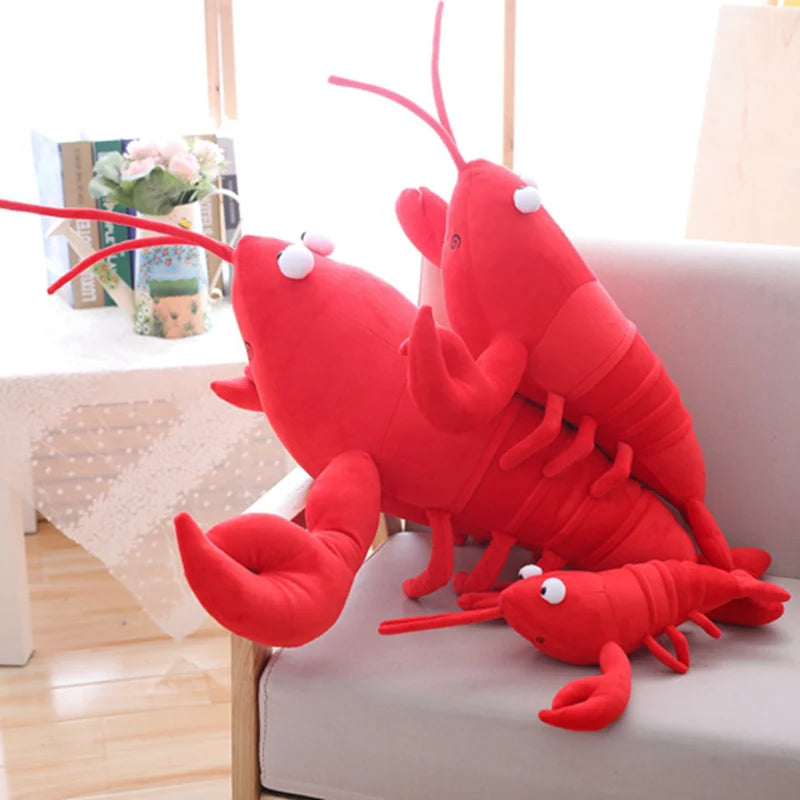 30cm-80cm Giant Large Red Lobster Plush Soft Toy