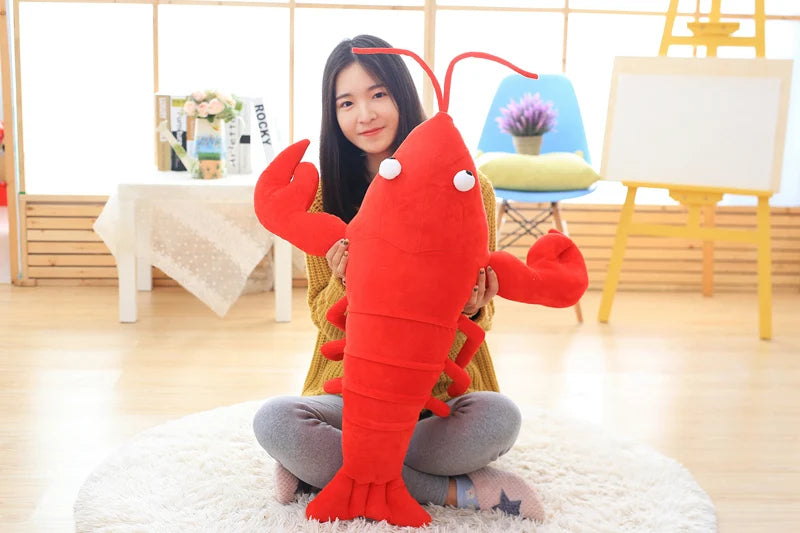 30cm-80cm Giant Large Red Lobster Plush Soft Toy