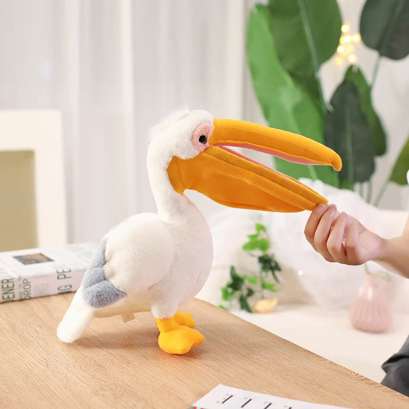 40cm Flamingo or 30cm Pelican Plush Toy – Soft Bird Stuffed Toys