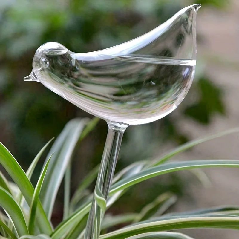 3pc Bird-Shaped Automatic Plant Watering Spike – Self-Watering Plastic Device for Indoor & Outdoor Pots