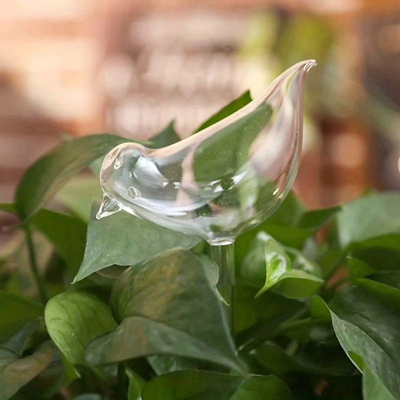 3pc Bird-Shaped Automatic Plant Watering Spike – Self-Watering Plastic Device for Indoor & Outdoor Pots