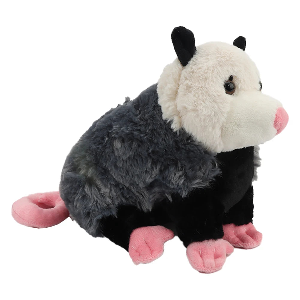 Opossum Plush Toy – Soft Stuffed Animal Doll - Realistic Mouse-Like Plush