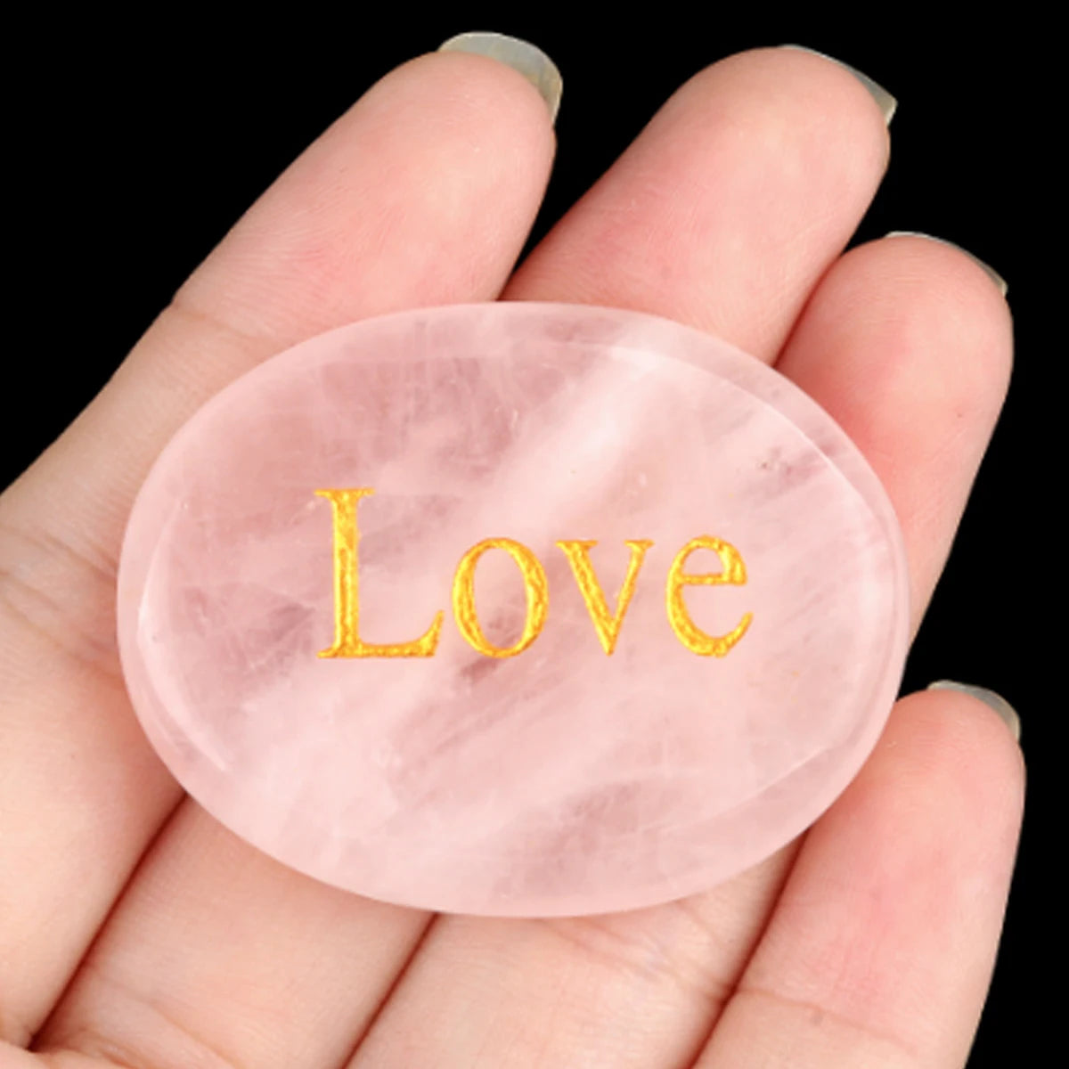Crystal Sensory Fidget Worry Stones – Smooth Natural Crystal Stones for Anxiety ADHD Autism Meditation Healing Chakra Balance Mental Health Stress Relief