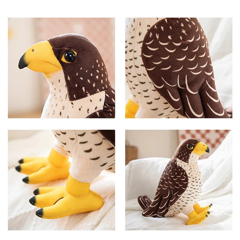 Lifelike Bird Plush 20-30cm–Parrot, Peacock, Pelican, Eagle, Cockatoo, Vulture & More Soft Toys