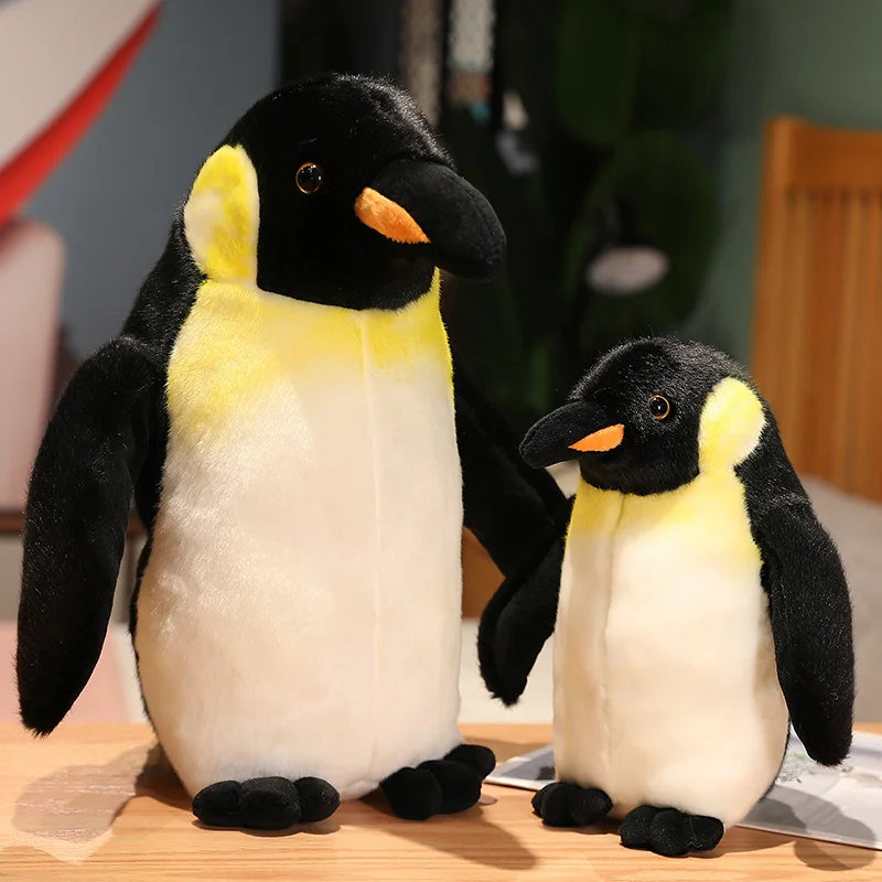 17-45cm Large Realistic Penguin Bird Plush Soft Toy