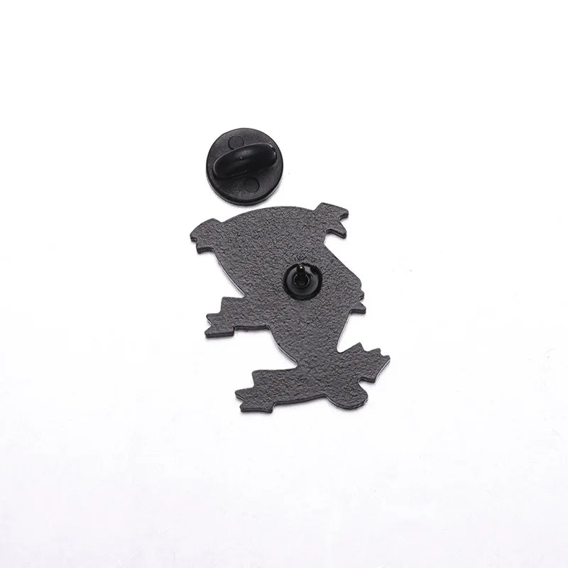 Mysterious Leg Bruise Club Funny Enamel Pin Badge Brooch Lapel Backpack ADHD
