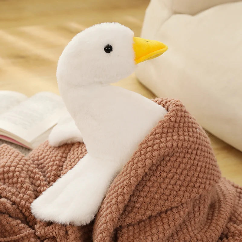 30/40cm Large Cute Duck Plush Toy in Yellow, White, Grey or Black - Stuffed Animal Soft Toy Gift