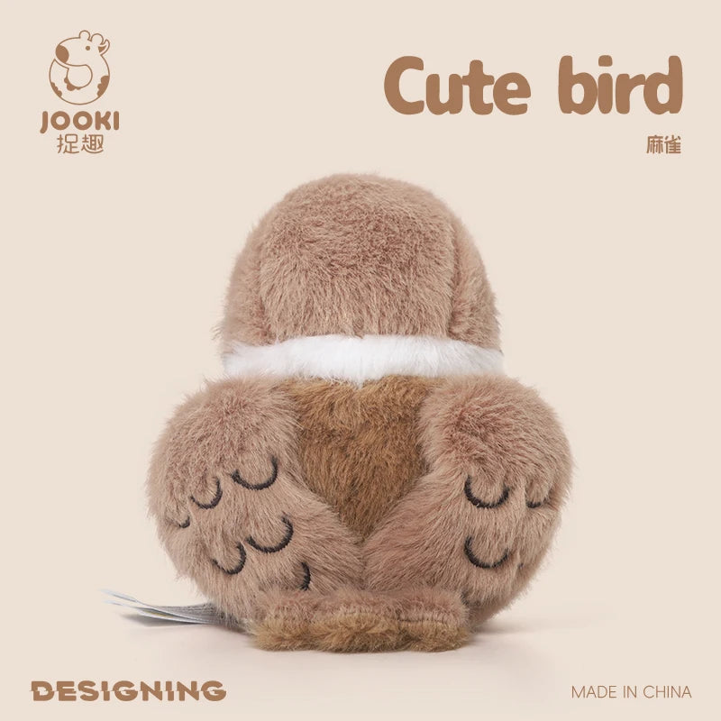 11cm Lifelike Mini Bird Plush Soft Toy – Kingfisher, Sparrow, Sunbird, Myna & More