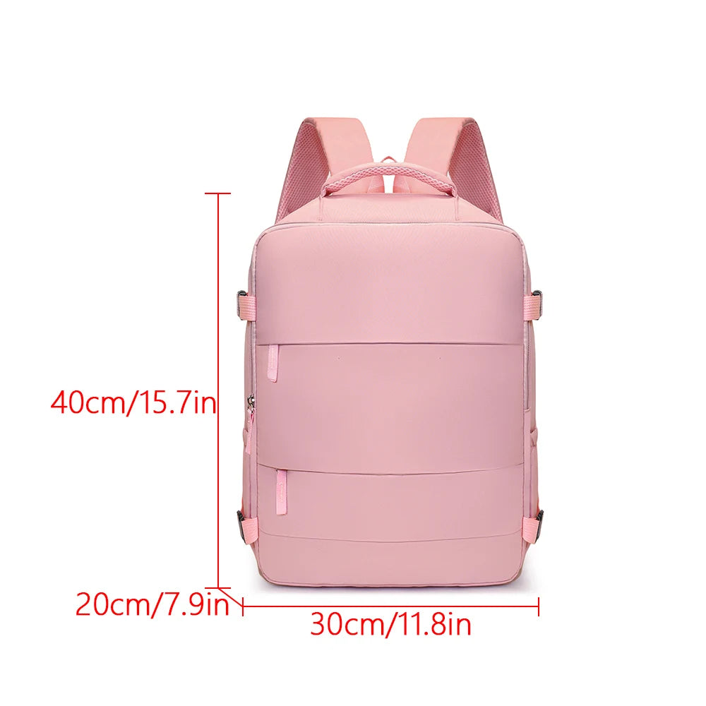 Travel Cabin Backpack for Ryanair EasyJet Wizz Air – Lightweight, Large Capacity Laptop Rucksack for Work, School & Short Trips