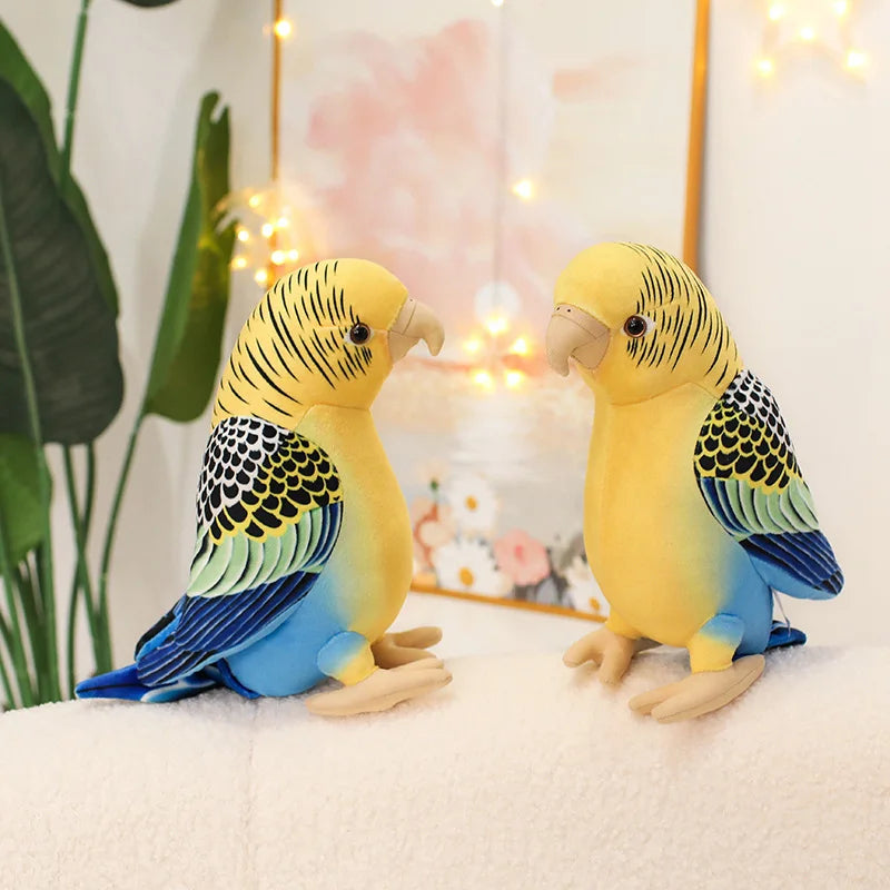 Lifelike Bird Plush 20-30cm–Parrot, Peacock, Pelican, Eagle, Cockatoo, Vulture & More Soft Toys