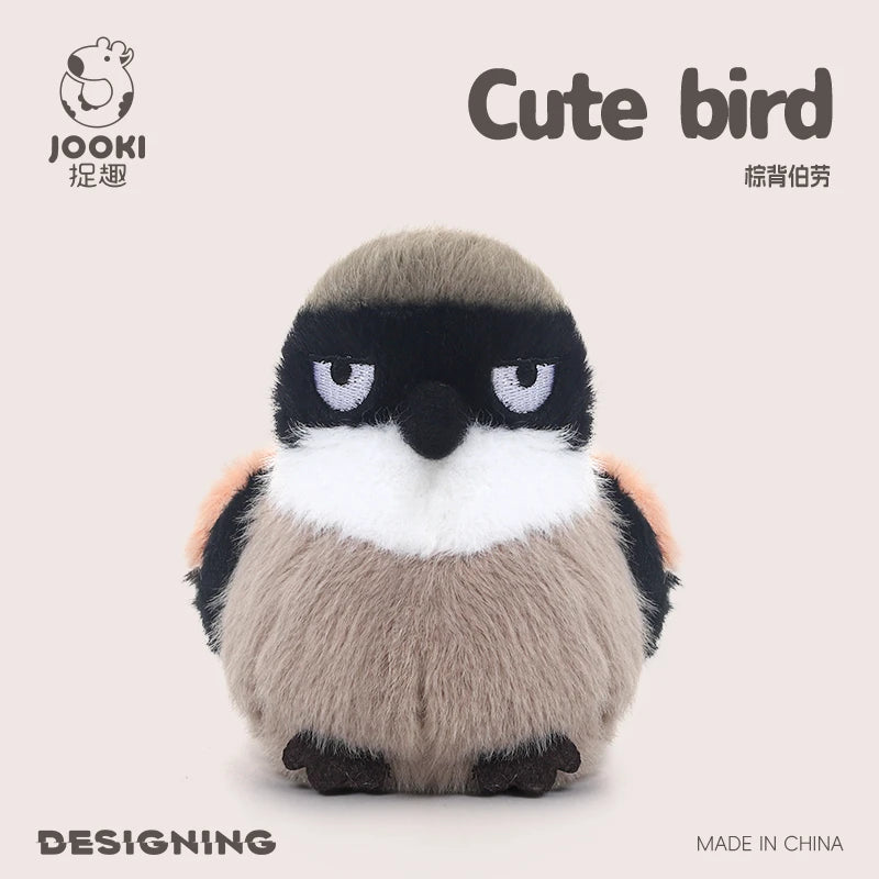 11cm Lifelike Mini Bird Plush Soft Toy – Kingfisher, Sparrow, Sunbird, Myna & More