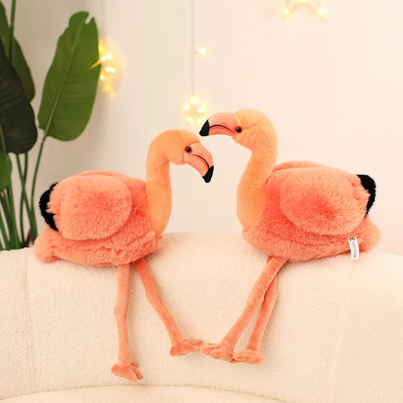 40cm Flamingo or 30cm Pelican Plush Toy – Soft Bird Stuffed Toys