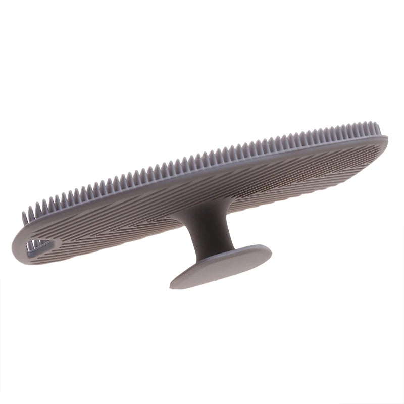 Soft Silicone Exfoliating Shower Brush – Gentle Body Cleanser & Massage Scrubber