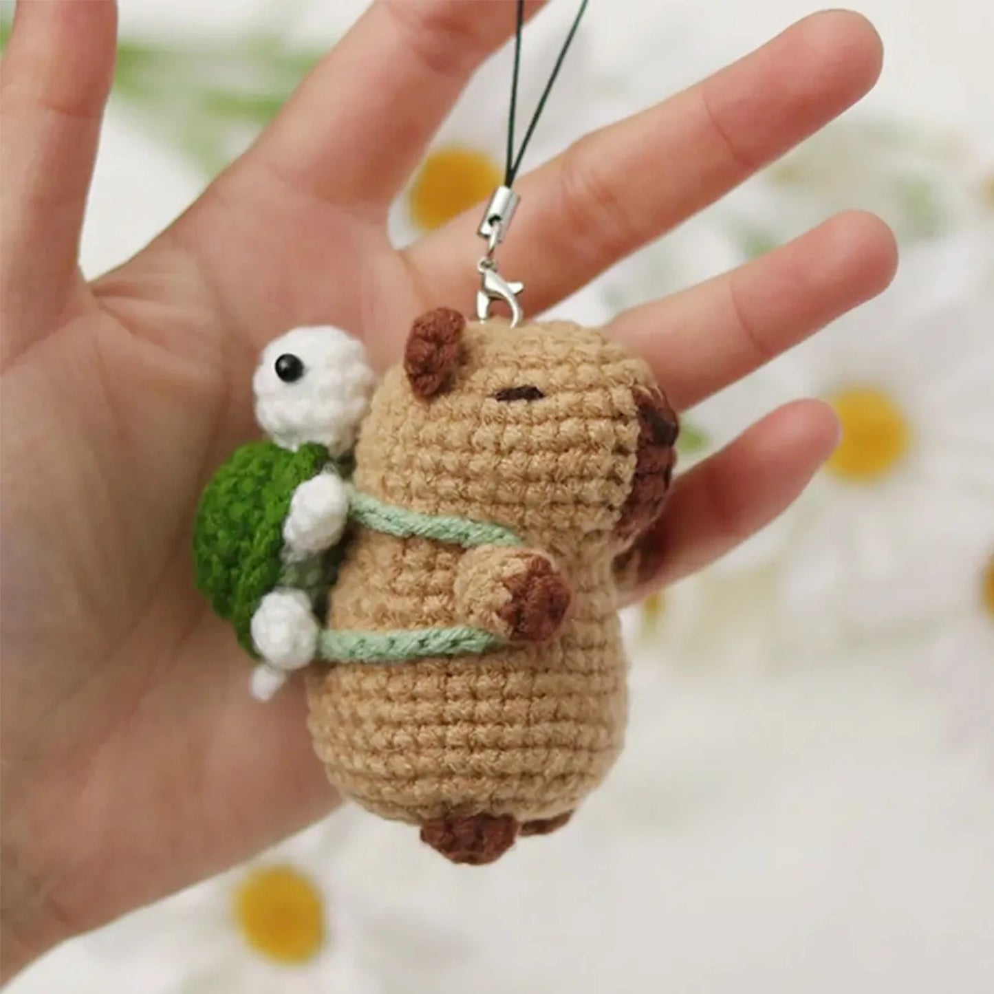 Capybara DIY Crochet Kits, Cute Animal Crochet Craft Kit Set for Beginners