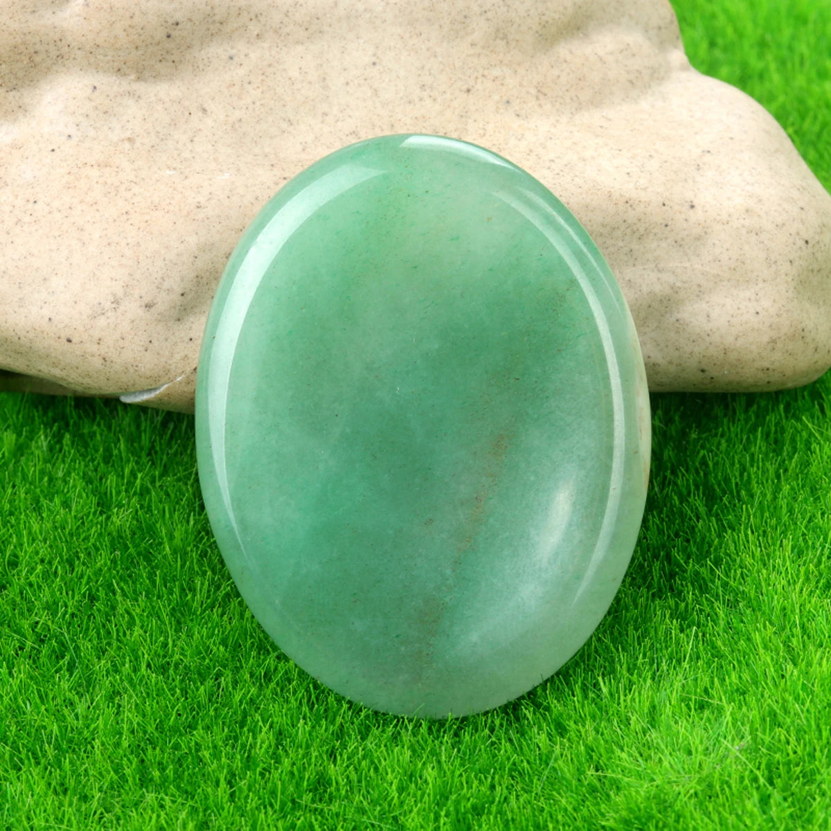 Crystal Sensory Fidget Worry Stones – Smooth Natural Crystal Stones for Anxiety ADHD Autism Meditation Healing Chakra Balance Mental Health Stress Relief
