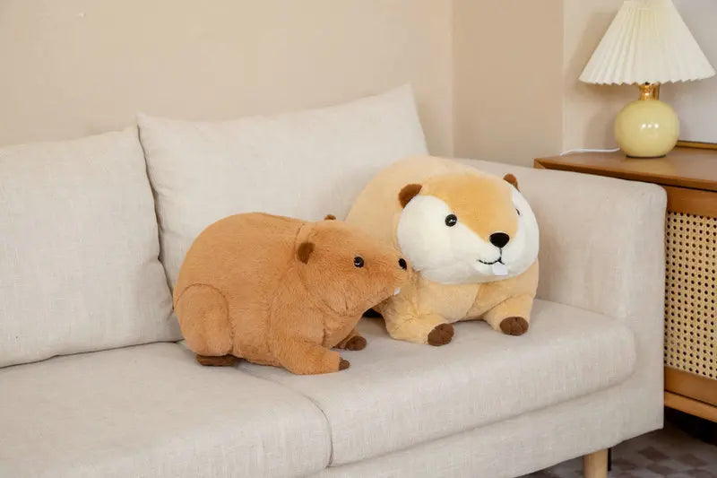 45-60cm Large Beaver Plush Soft Toy – Cute Critter Plushie