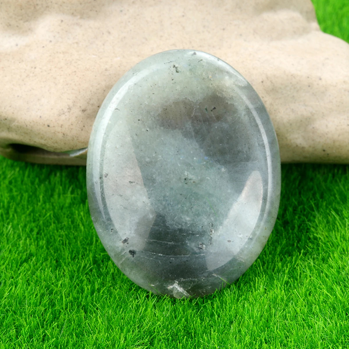 Crystal Sensory Fidget Worry Stones – Smooth Natural Crystal Stones for Anxiety ADHD Autism Meditation Healing Chakra Balance Mental Health Stress Relief