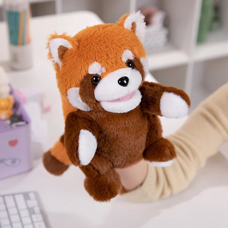 25cm Animal Hand Puppet – Horse, Pig, Lion, Monkey, Fox & More Soft Puppets