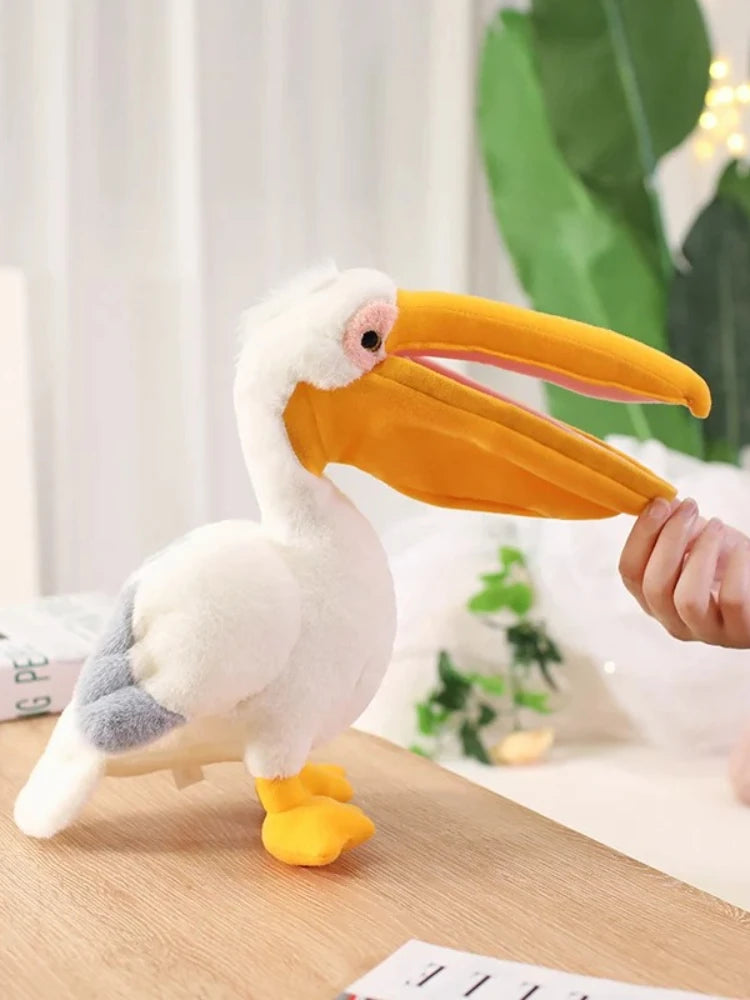 40cm Flamingo or 30cm Pelican Plush Toy – Soft Bird Stuffed Toys