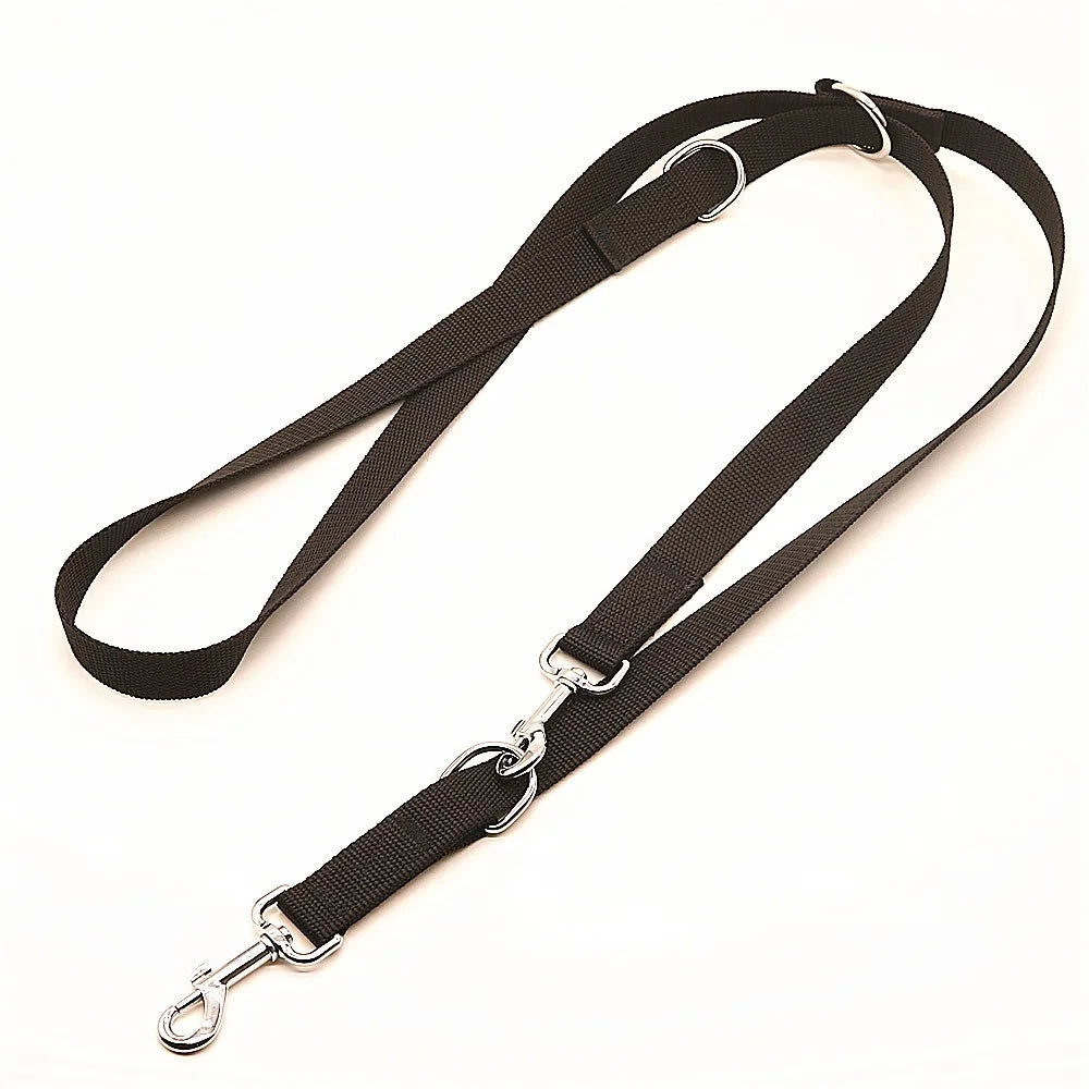Adjustable Dog Training Lead – Heavy-Duty Police-Style Leash for Walking & Control