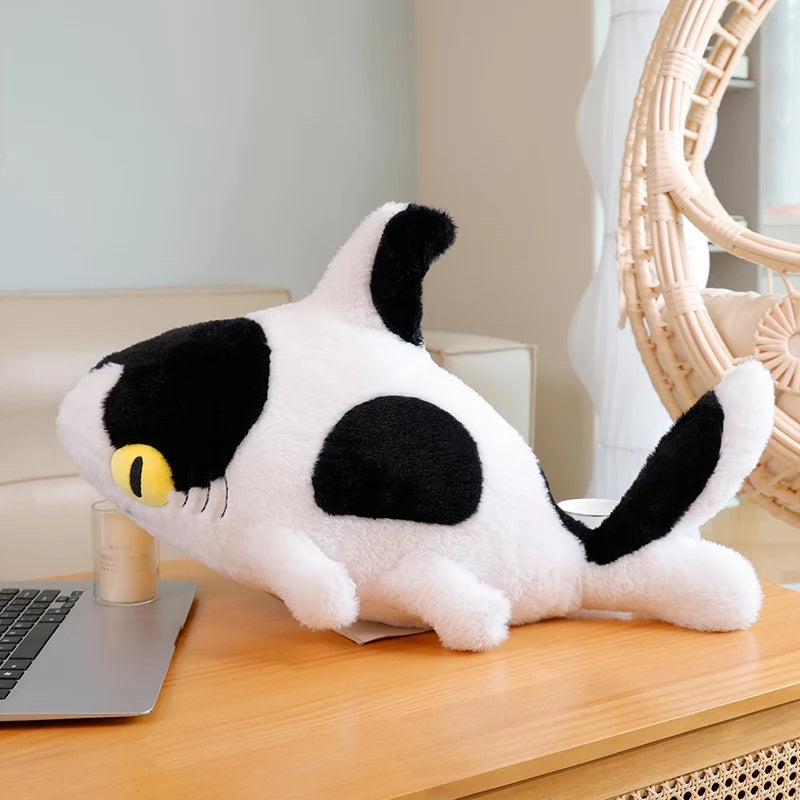 Sharkitty Plush Soft Toy – 50 cm Shark‑Cat Hybrid Stuffed Animal Pillow