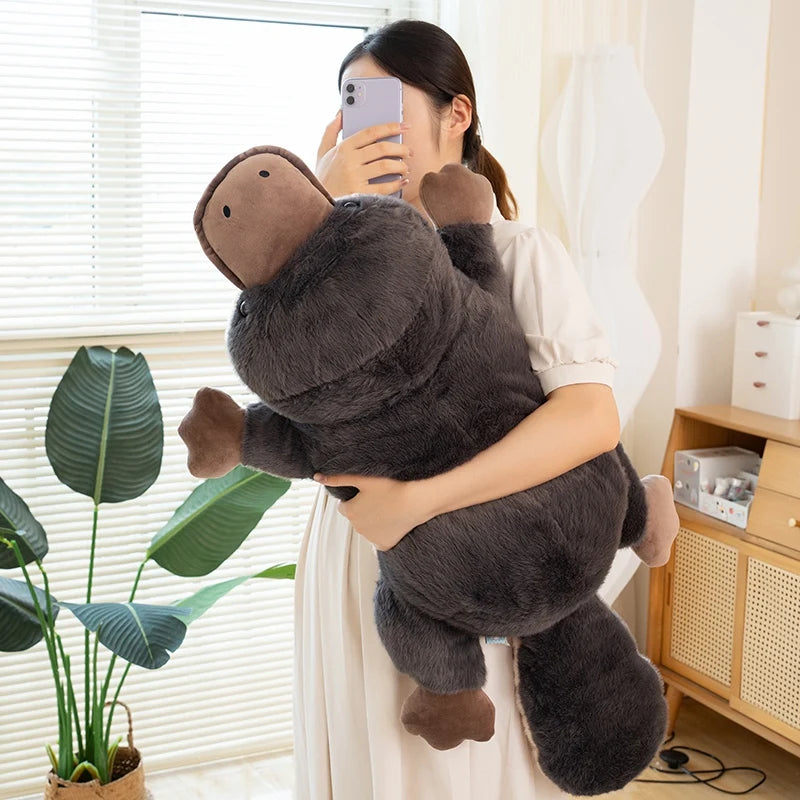 Large Giant Platypus Plush Toy – Soft Stuffed Animal Pillow in 68cm or 100cm - Wildlife Animal Soft Toy