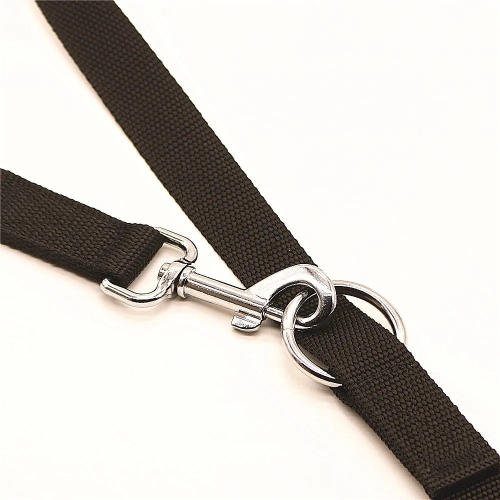 Adjustable Dog Training Lead – Heavy-Duty Police-Style Leash for Walking & Control