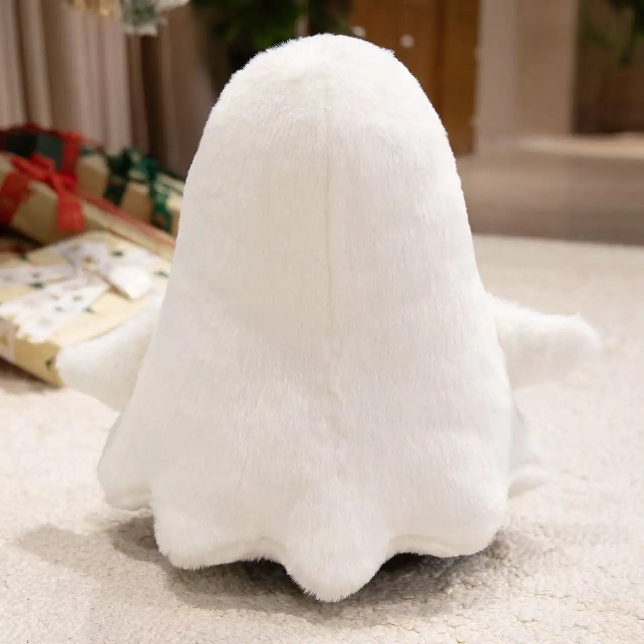 18-30cm Large Ghost Pumpkin Halloween Plush Soft Toy Smiling