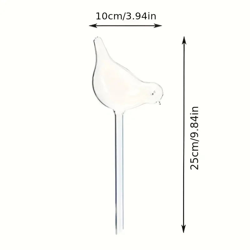 3pc Bird-Shaped Automatic Plant Watering Spike – Self-Watering Plastic Device for Indoor & Outdoor Pots