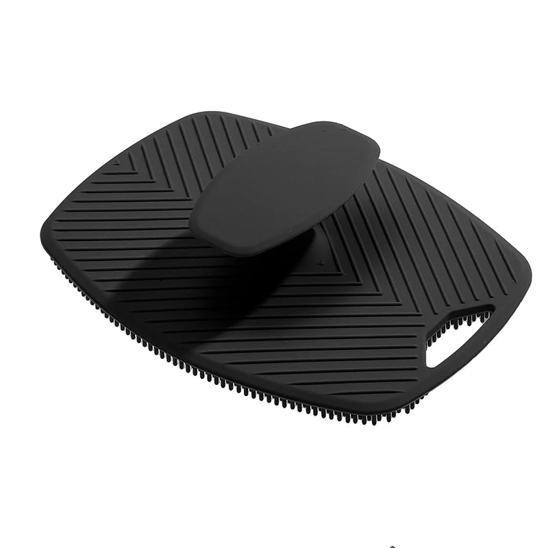 Soft Silicone Exfoliating Shower Brush – Gentle Body Cleanser & Massage Scrubber