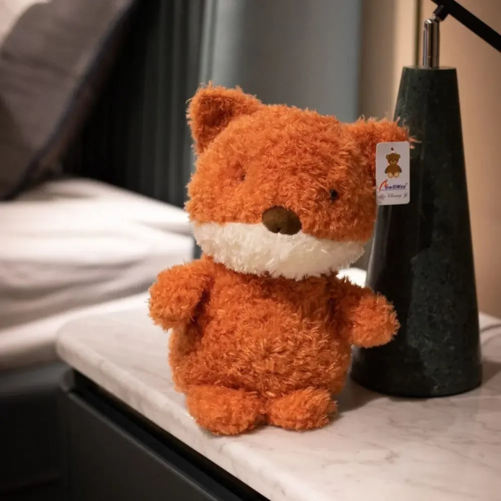 Soft Cute Animal Plush Toys – Fox, Owl, Pig, Lamb, Chick, Duck & More - Stuffed Animals (Multiple Variations)