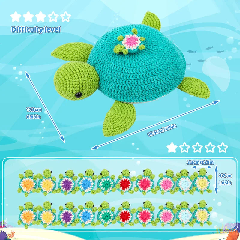 Crochet Kit for Beginners – Memory Matching Game with Video Tutorials & Accessories