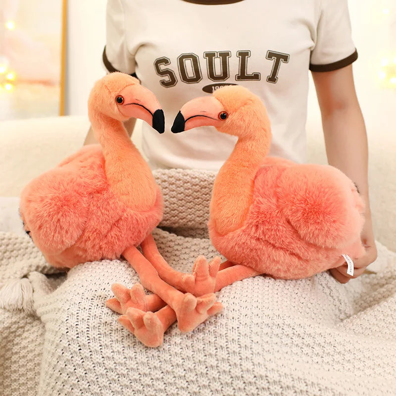 40cm Flamingo or 30cm Pelican Plush Toy – Soft Bird Stuffed Toys