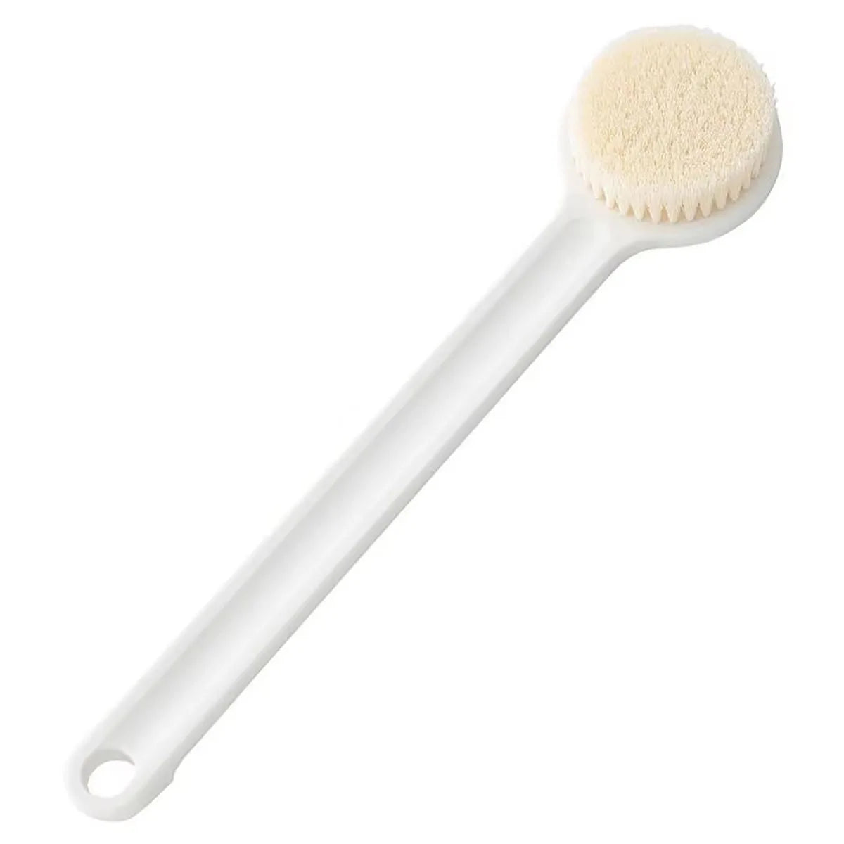 Japanese Long Handle Soft Bristle Bath Brush – Back Scrubber for Shower & Body Exfoliation