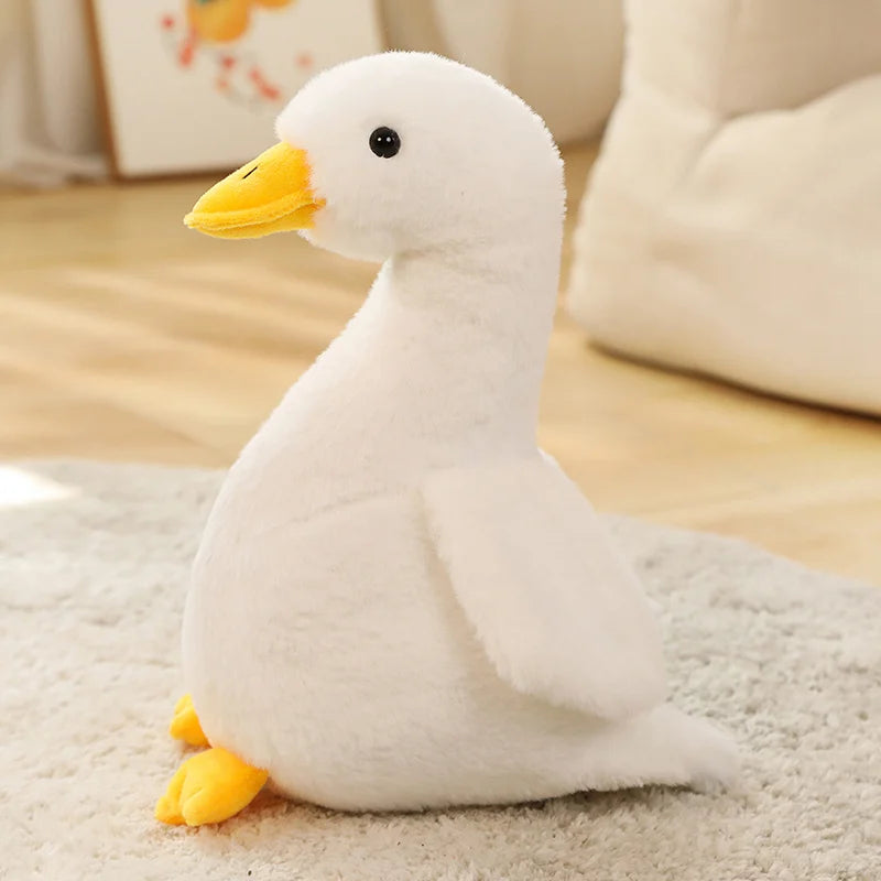 30/40cm Large Cute Duck Plush Toy in Yellow, White, Grey or Black - Stuffed Animal Soft Toy Gift