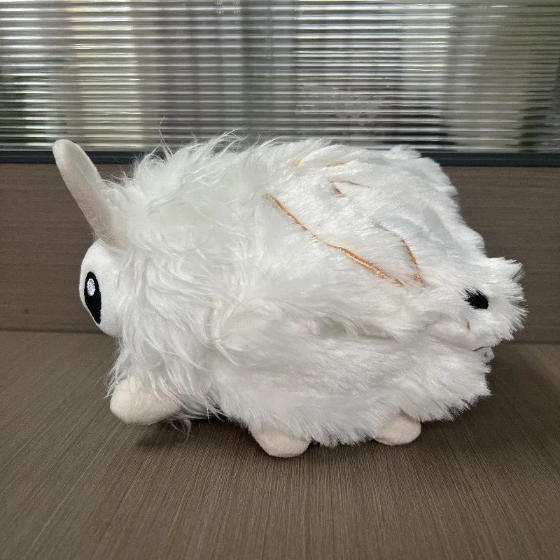 20cm Poodle Moth Plush – Fluffy Cute Anime-Style Insect Soft Toy Gift