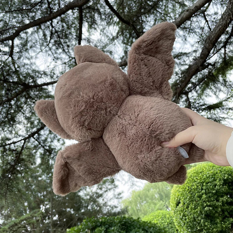 30cm Cute Grey/Brown Bat Plush Soft Cartoon Bat Toy Halloween