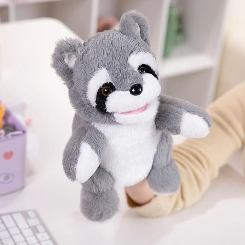 25cm Animal Hand Puppet – Horse, Pig, Lion, Monkey, Fox & More Soft Puppets