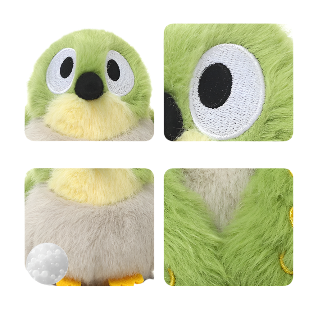 11cm Lifelike Mini Bird Plush Soft Toy – Kingfisher, Sparrow, Sunbird, Myna & More