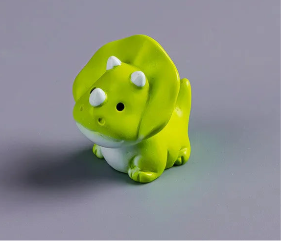 Mini Dinosaur Figurine Set – 10pcs Cute Cartoon Dino Desk Decor & Mini Landscape Toys