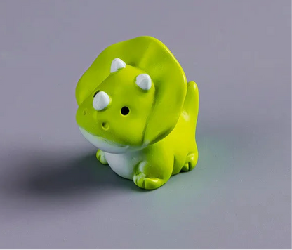 Mini Dinosaur Figurine Set – 10pcs Cute Cartoon Dino Desk Decor & Mini Landscape Toys