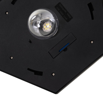 Tall 1.77m Outdoor Solar Light Garden Post Lamp Lamppost LED Bollard 6ft Lantern with Sensor – Weatherproof Pathway Light