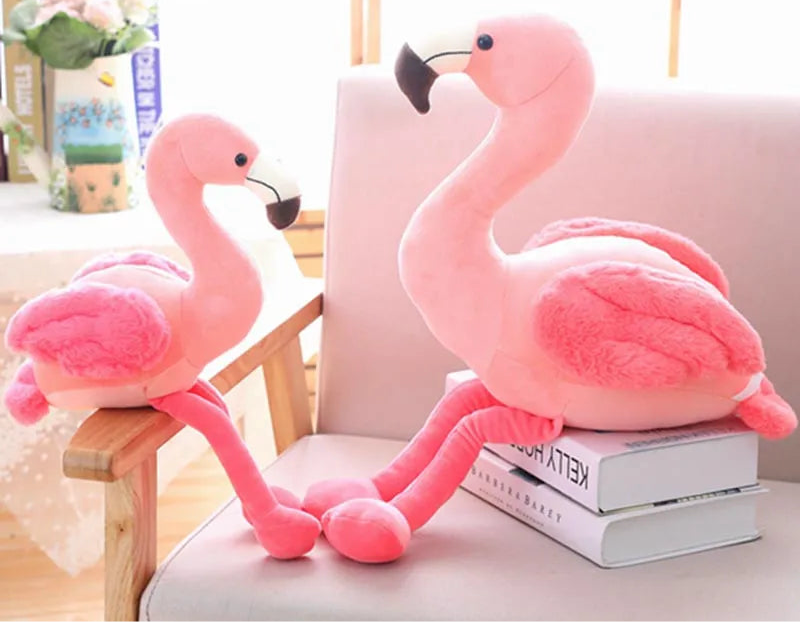 25-50cm Large Flamingo Plush Soft Toy – Cute Pink Bird Stuffed Animal