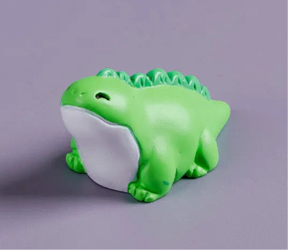 Mini Dinosaur Figurine Set – 10pcs Cute Cartoon Dino Desk Decor & Mini Landscape Toys