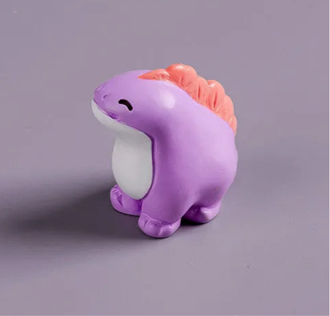 Mini Dinosaur Figurine Set – 10pcs Cute Cartoon Dino Desk Decor & Mini Landscape Toys