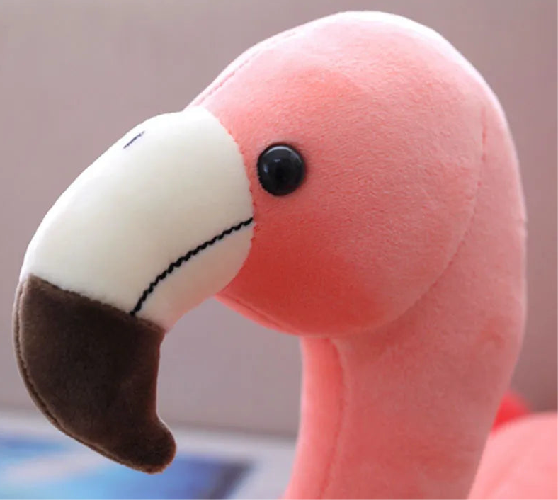 25-50cm Large Flamingo Plush Soft Toy – Cute Pink Bird Stuffed Animal