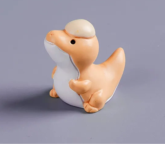 Mini Dinosaur Figurine Set – 10pcs Cute Cartoon Dino Desk Decor & Mini Landscape Toys